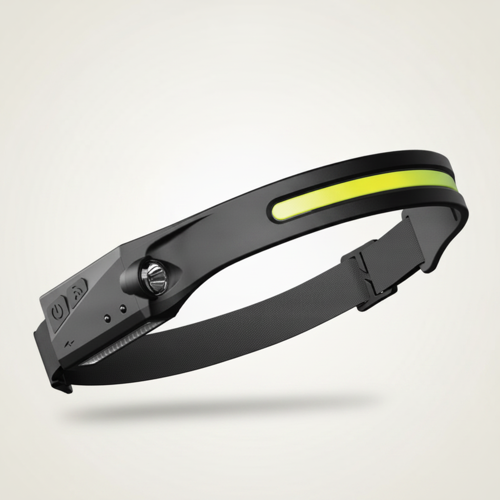 Tixwear Beam wide-beam COB headlamp studio