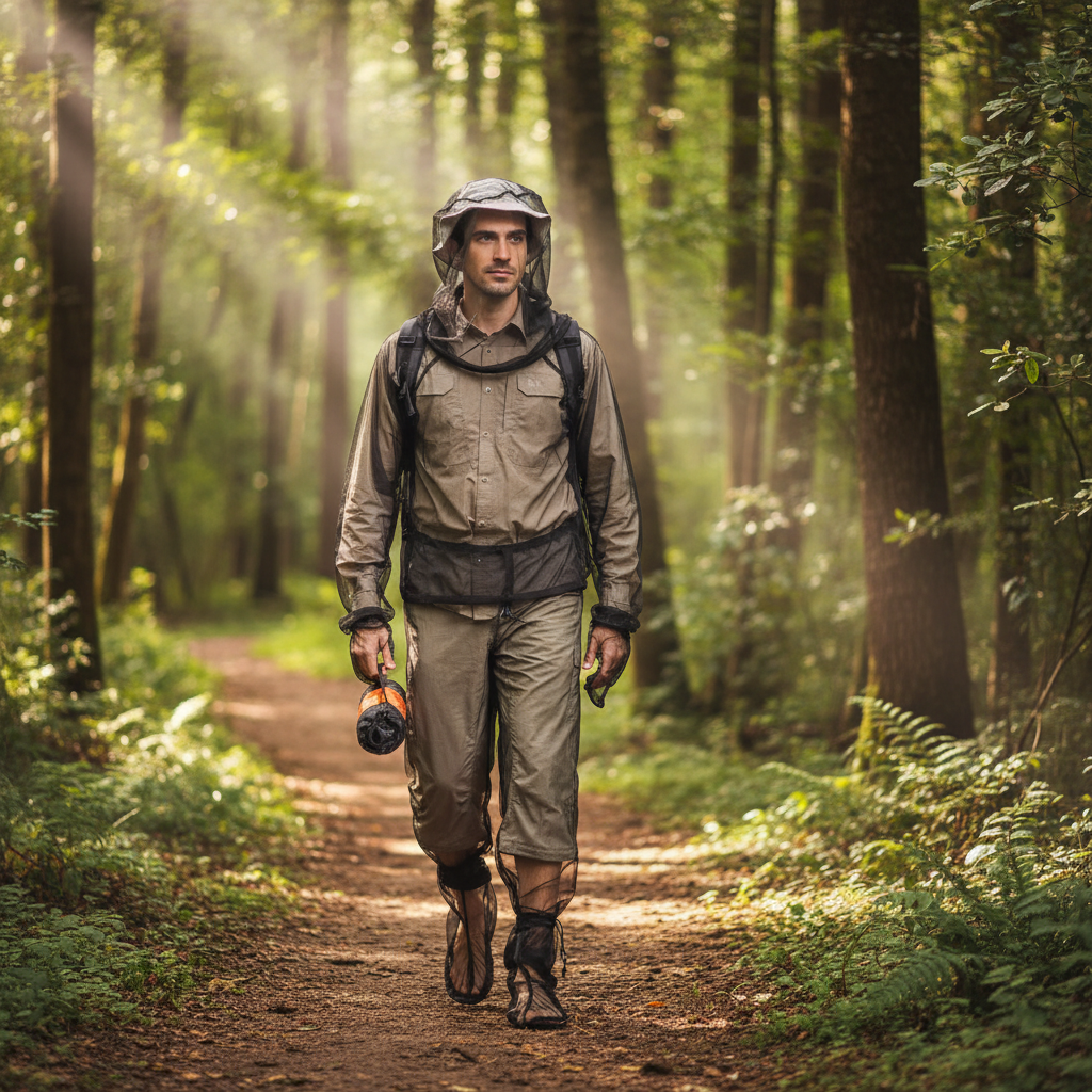 Bug Shield Jacket - forest hiking