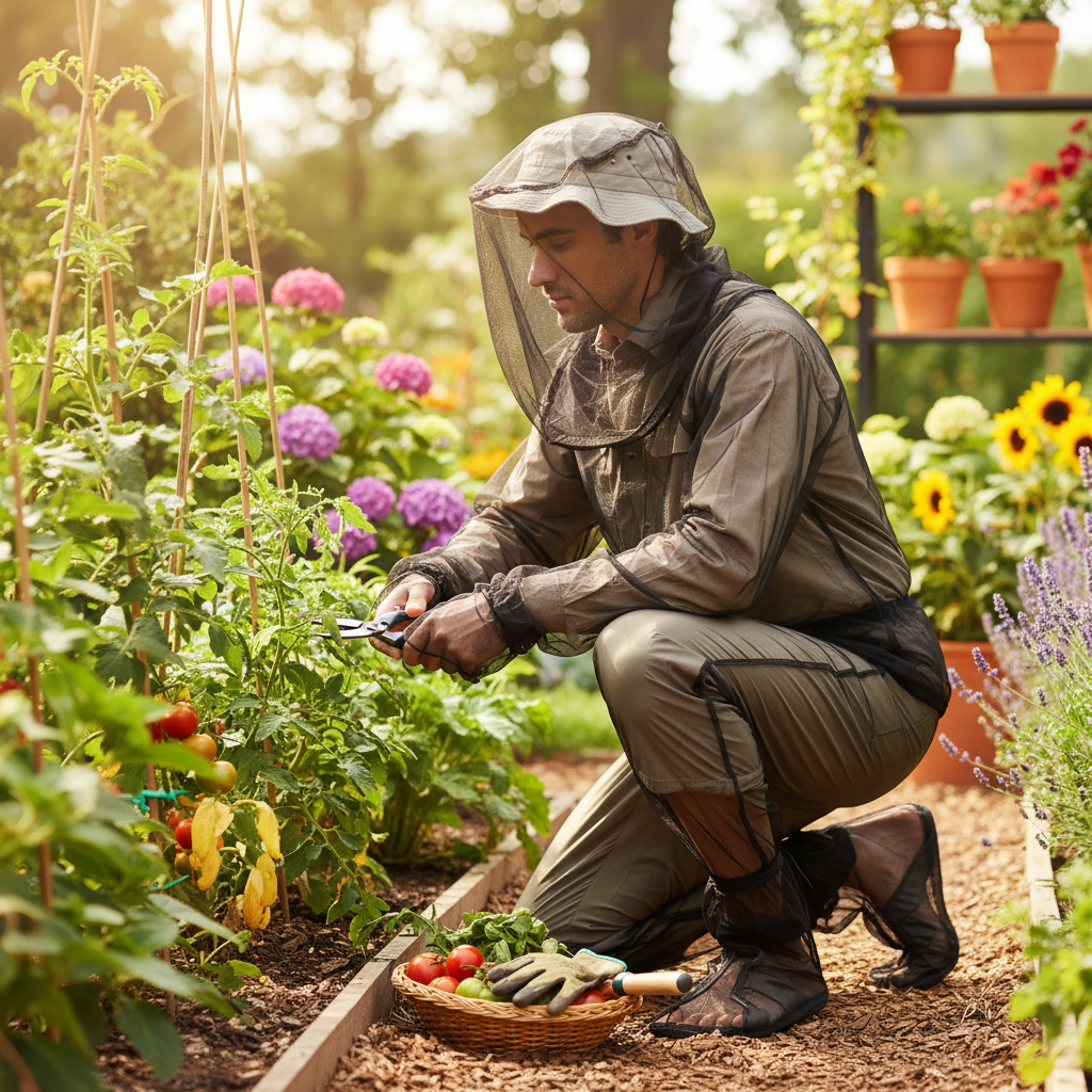 Bug Shield Jacket - backyard gardening