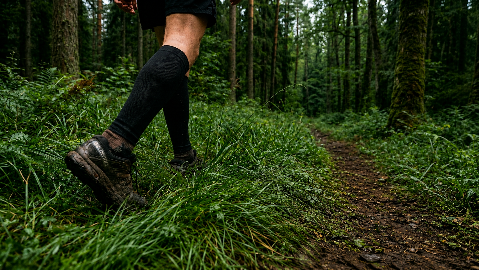Tix Calf Shield — Compression Trail Sleeve